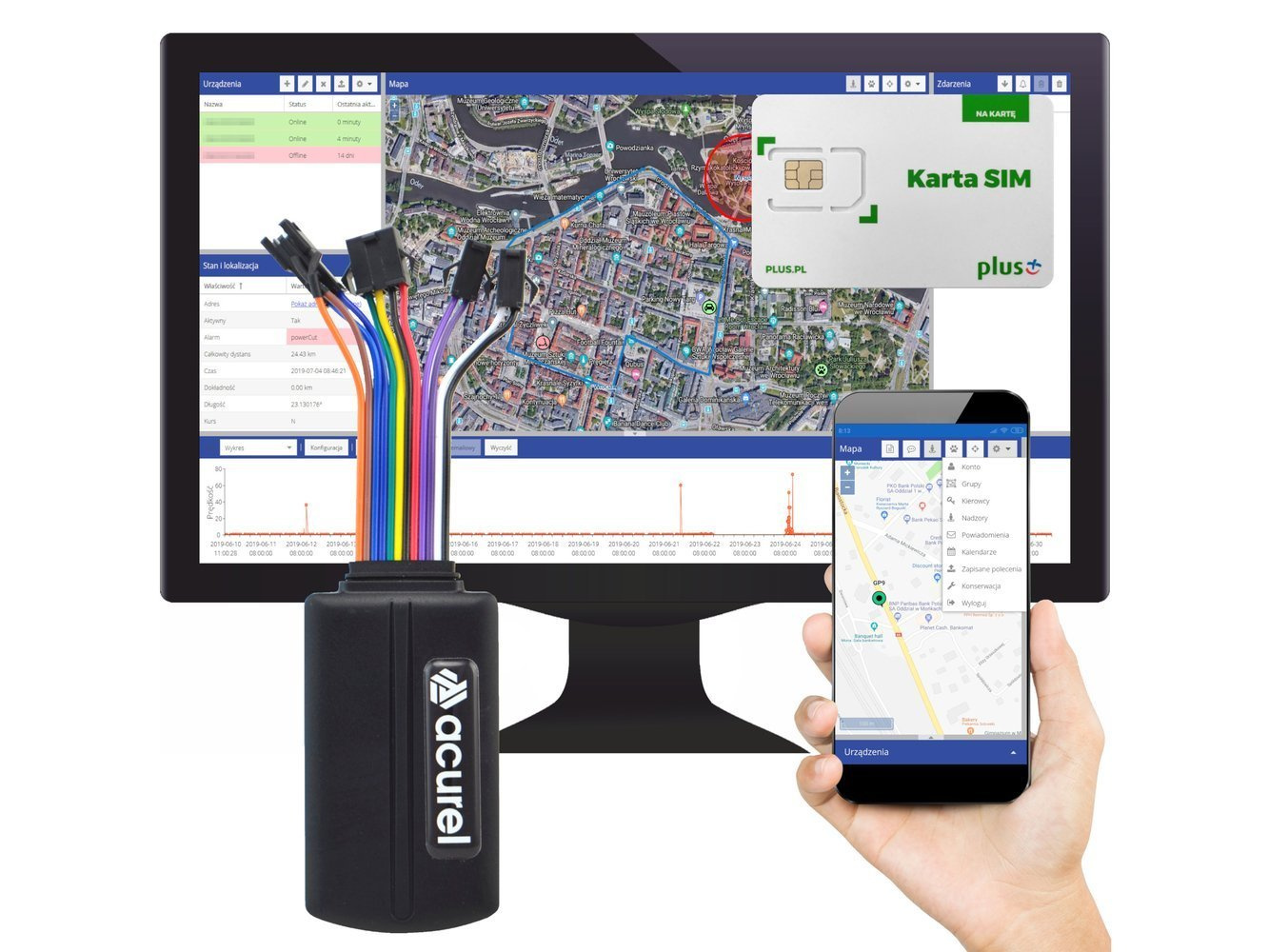 web server gps tracker