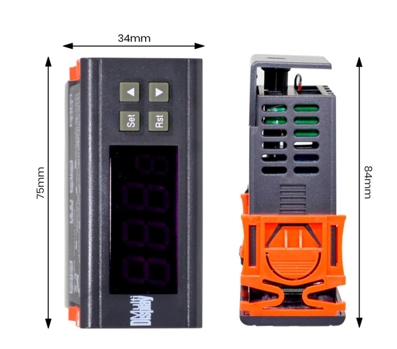 Cyfrowy regulator temperatury termostat sonda -30 do +300°C