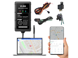 Lokalizator GPS 4G/2G, INS, auta, odcięcie paliwa (VL106) + Karta telemetryczna + Serwis Tracksolid Pro na 1 rok