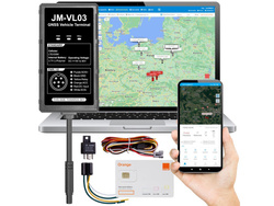 Lokalizator GPS 4G/2G, samochodowy, odcięcie ACC (VL03) + Karta Orange + Serwis Tracksolid Pro na 1 rok