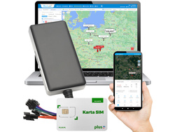 Lokalizator GPS 2G, do auta, odcięcie zapłonu (GT06N) + Karta Plus + Serwis Tracksolid Pro na 1 rok