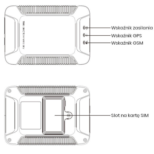 Lokalizator GPS 2G, flot pojazdów (X3)  + Karta Plus + Serwis Tracksolid Pro na 10 lat