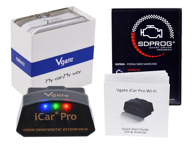 Interfejs iCar Pro WiFi OBDII SDPROG PL