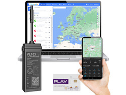 Lokalizator GPS 4G 9-90V + karta Play + Tracksolid Pro na 10 lat