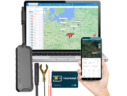 Lokalizator GPS pojazdów elektrycznych 9-90V + karta Truphone + dostęp do Tracksolid Pro na 10 lat