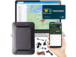 Lokalizator GPS pojazdów, odcięcie zapłonu + karta Truphone + dostęp do Tracksolid Pro na 10 lat